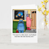 Blankokarte für den Spaß Karte (Gelbe Blume)