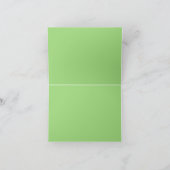 Blankokarte für die blaue Lokomotive - Foto Karte (Innenseite)