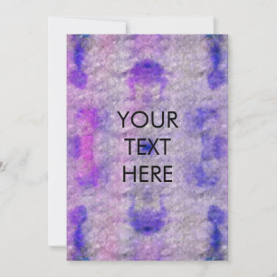 Blankokarte für die dynamische Gefärbte Krawatte d Feiertagskarte