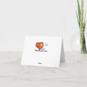 Blankokarte für die Silhouette Pferd und Beförderu Karte (Rückseite)