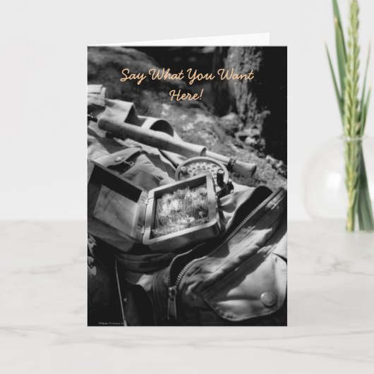 Blankokarte für Fangreisen Karte (Vorderseite)