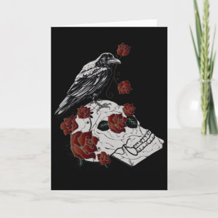 Blankokarte für Skull, Raven & Rose Karte