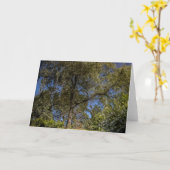 Blankokarte für Surreal Tree Karte (Gelbe Blume)