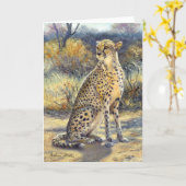 Blankokarte "Gepunktete Huntress" Karte (Gelbe Blume)
