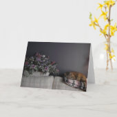 Blankokarte Karte (Gelbe Blume)