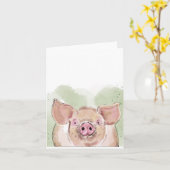 Blankokarte Karte (Gelbe Blume)