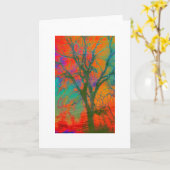 Blankokarte Karte (Gelbe Blume)