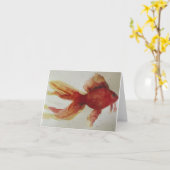 Blankokarte Karte (Gelbe Blume)