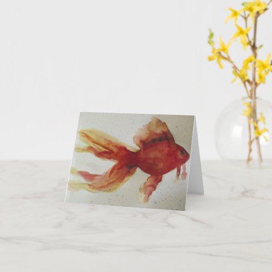 Blankokarte Karte (Gelbe Blume)