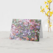 Blankokarte Karte (Gelbe Blume)