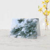 Blankokarte Karte (Gelbe Blume)