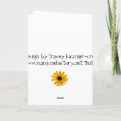 Blankokarte Karte (Rückseite)