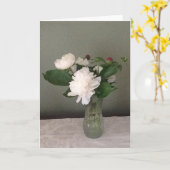 Blankokarte Karte (Gelbe Blume)