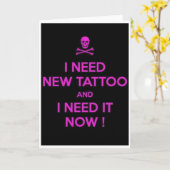 Blankokarte Karte (Gelbe Blume)