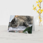 Blankokarte Karte (Gelbe Blume)