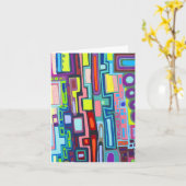 Blankokarte Karte (Gelbe Blume)