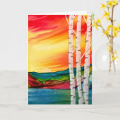 Blankokarte Karte (Gelbe Blume)