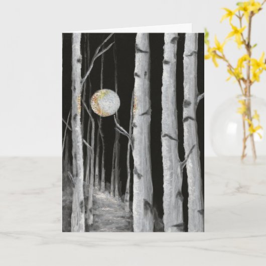 Blankokarte Karte (Gelbe Blume)