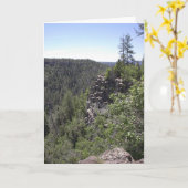 Blankokarte Karte (Gelbe Blume)