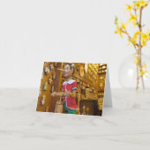 Blankokarte - Pinocchio Karte (Gelbe Blume)