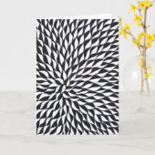 Blankokarte Schwarzweiß Karte (Gelbe Blume)