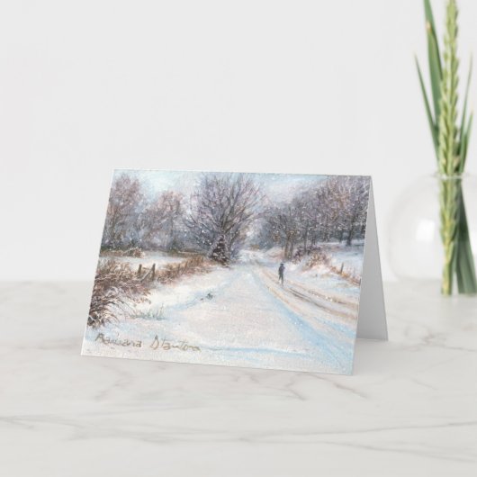 Blankokarte "Winterisolierung" Karte (Vorderseite)