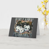 Blankokarten im Wildlife-Thema Karte (Gelbe Blume)