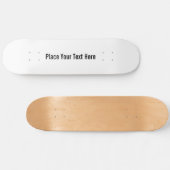 Blankoweiß anpassen skateboard (Horizontal)