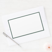 Blankrechteckige Etiketten mit Gewürzjar Rechteckiger Aufkleber (Umschlag)