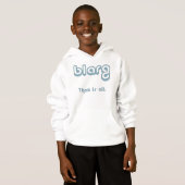 blarg. hoodie (Vorne ganz)