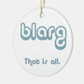 blarg. keramik ornament (Links)