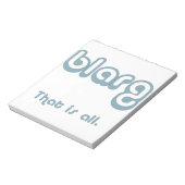 blarg. notizblock (Rotiert)