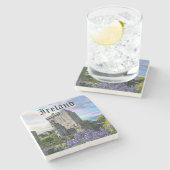 Blarney, Blarney Castle, Blarney Castle Irland Steinuntersetzer (Seitenansicht)