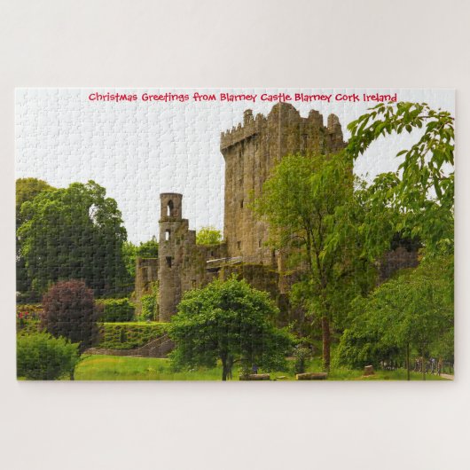 Blarney Castle Blarney Cork Irland. Jigsaw Puzzle (Horizontal)