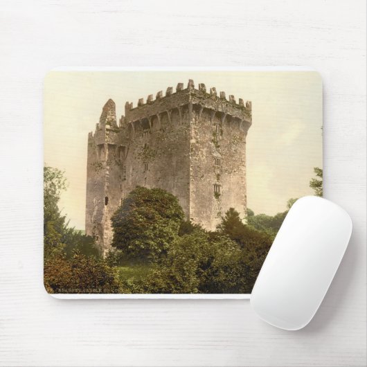 Blarney Castle c1900, Landkreis Cork, Irland Mousepad (Mit Mouse)
