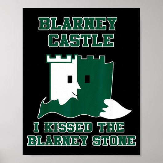Blarney Castle Ireland Men Women Kids  Poster (Vorne)
