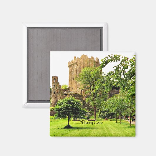 Blarney Castle, Irland Magnet (Vorderseite/Rückseite)