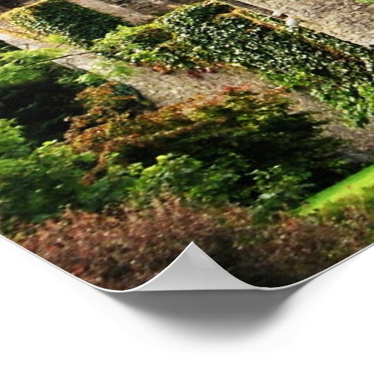 Blarney Castle, Irland Poster (Ecke)