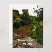 Blarney Castle, Irland Postkarte (Vorne/Hinten)