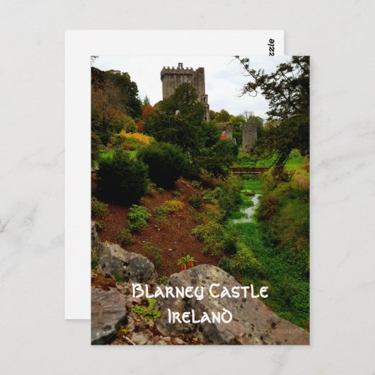 Blarney Castle, Irland Postkarte (Vorne/Hinten)