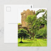 Blarney Castle, Irland Postkarte (Vorne/Hinten)
