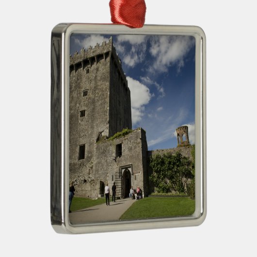 Blarney Castle, Irland Silbernes Ornament (Rechts)