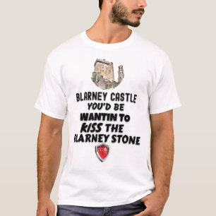 Blarney Castle Küssen des Blarney Stones T-Shirt