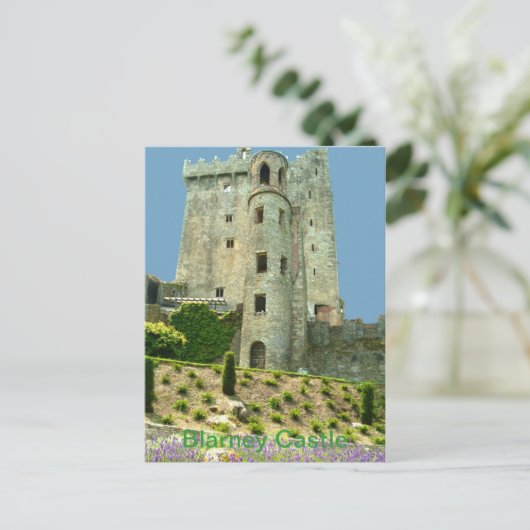 Blarney Castle Landkreis Cork Postkarte (Stehend Vorderseite)