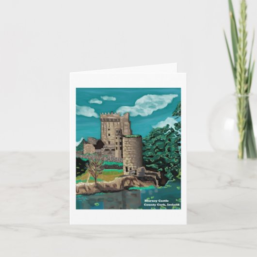 Blarney Castle notecard Karte (Vorderseite)