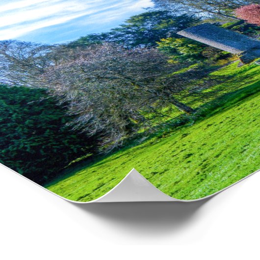 Blarney Castle Poster (Ecke)