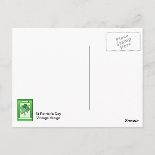 Blarney Castle Postkarte (Rückseite)