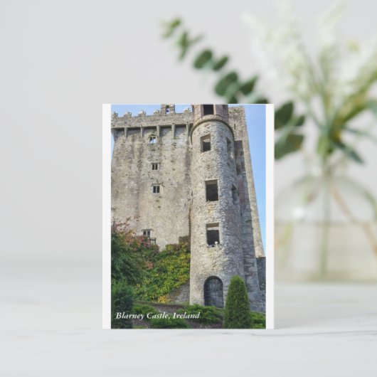 Blarney Castle Postkarte (Stehend Vorderseite)