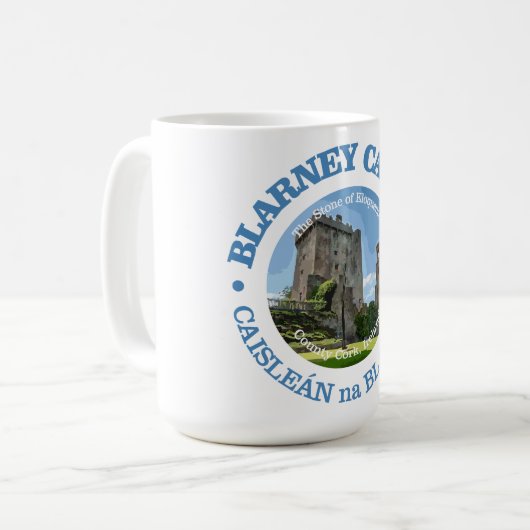 Blarney Castle (rd) Kaffeetasse (Vorderseite Links)