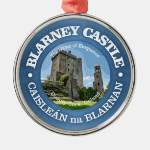 Blarney Castle (rd) Ornament Aus Metall